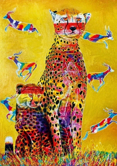 Puzzle Afrykańska straż 1000 elementów