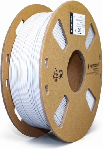 Filament PLA 1,75 mm matowy jasnoszary do drukarek 3D