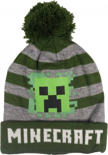 Czapka Minecraft ciemnozielona