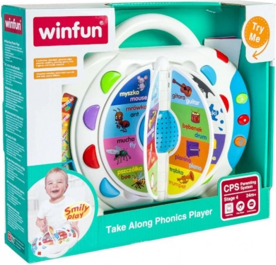 Interaktywna polsko‑angielska książeczka SMILY PLAY