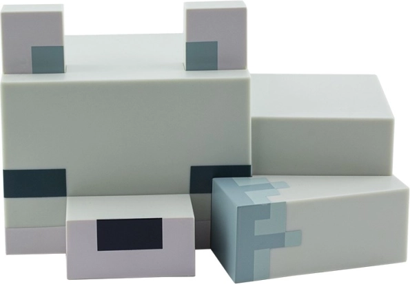 światło lis polarny Minecraft – LED lampka biurkowa na baterie