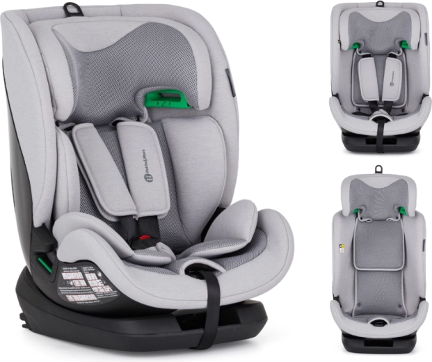 Fotelik samochodowy Petite&Mars Prime Pro i-Size gentle grey air 76–150 cm (9–36 kg)