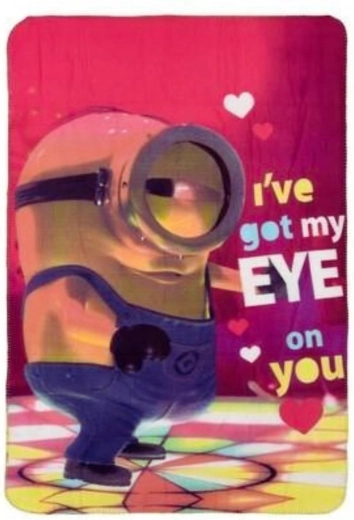 Polarowy koc Minionki