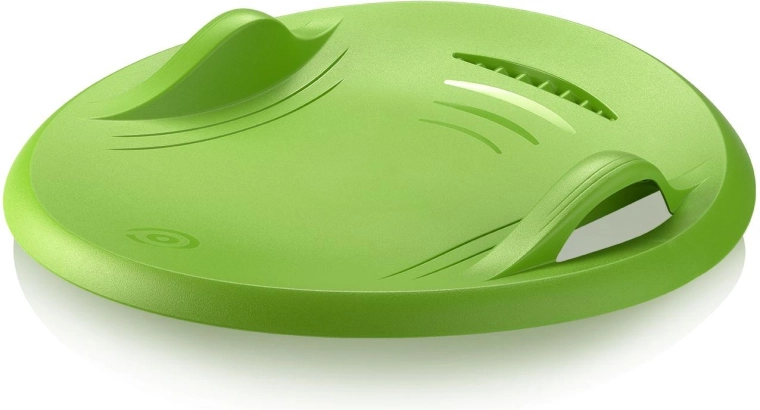Talerz śnieżny Supernova 60 cm – zielony plastikowy ślizg