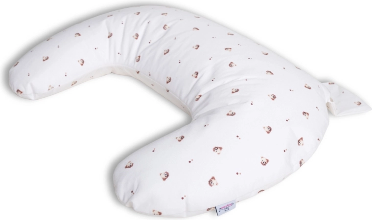 Babymatex poduszka do karmienia i pozycjonująca miniRelax Jersey 150 cm miś