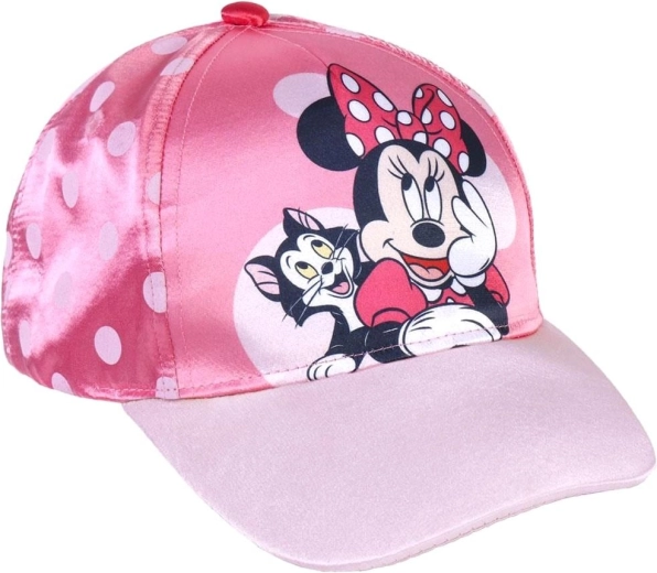 Różowa czapka z daszkiem Minnie