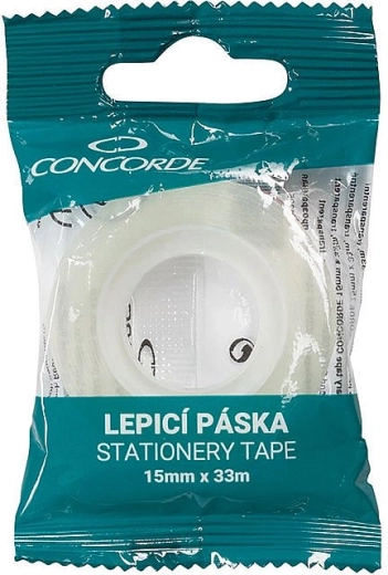 Przezroczysta taśma klejąca Concorde 15 mm × 33 m
