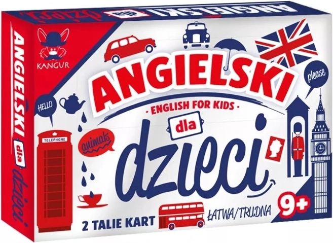 Angielski dla dzieci 9+ – edukacyjna gra karciana