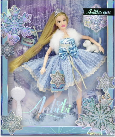 Kwiatowa lalka Anbibi Adelka 28 cm