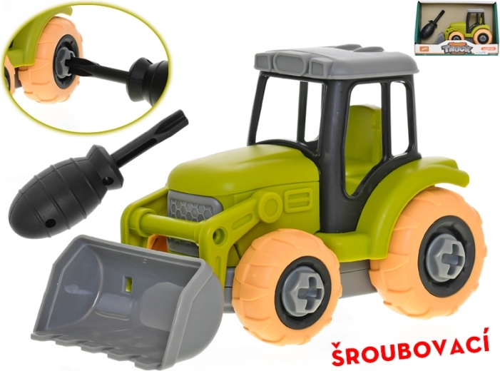 Traktor do skręcania 14 cm z wolnym biegiem
