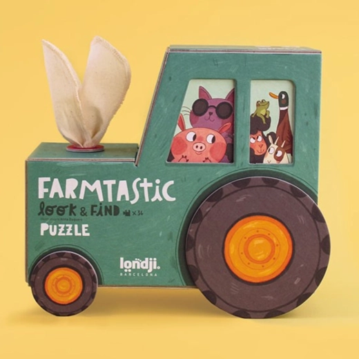 Puzzle Londji Farmtastic (36 elementów)