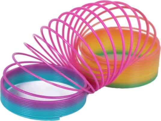 Tęczowa magiczna sprężyna 7,5 cm