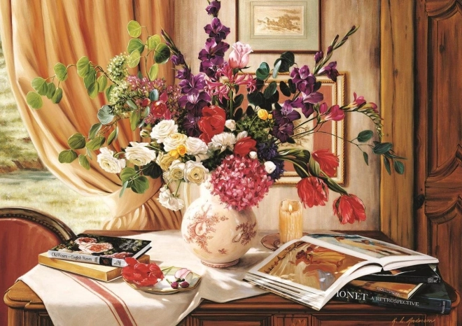 Artystyczny kącik puzzle 1000 elementów