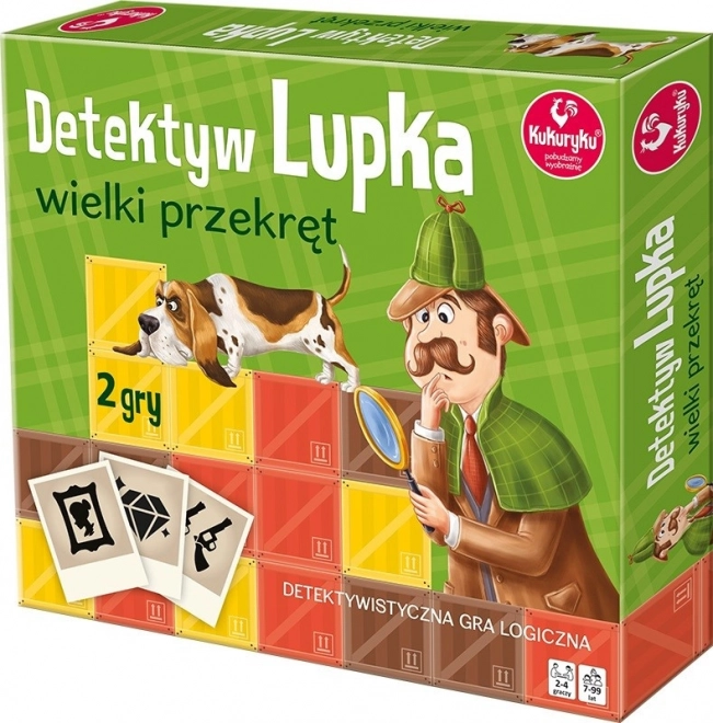 Detektyw Lupka: Wielki przekręt - Logicza gra planszowa