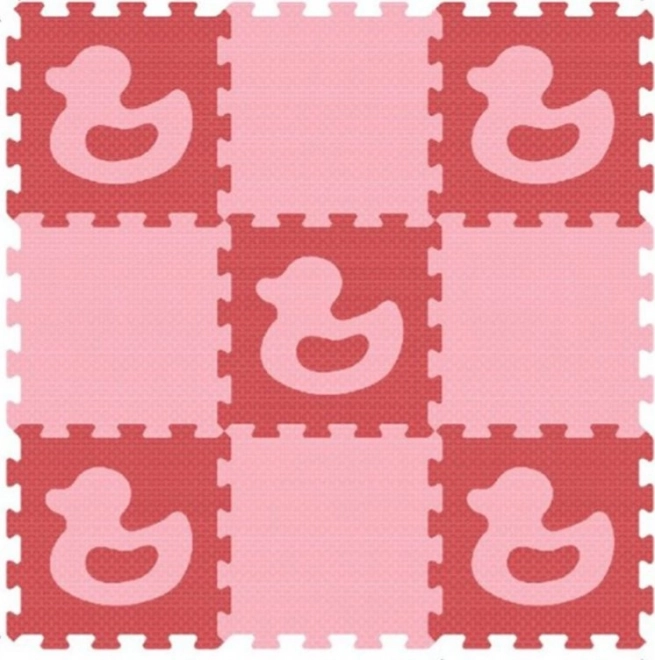 Piankowe puzzle podłogowe Kaczuszki