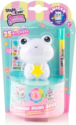 EPEE świecąca figurka do dekorowania – zwierzątko żabka kawaii