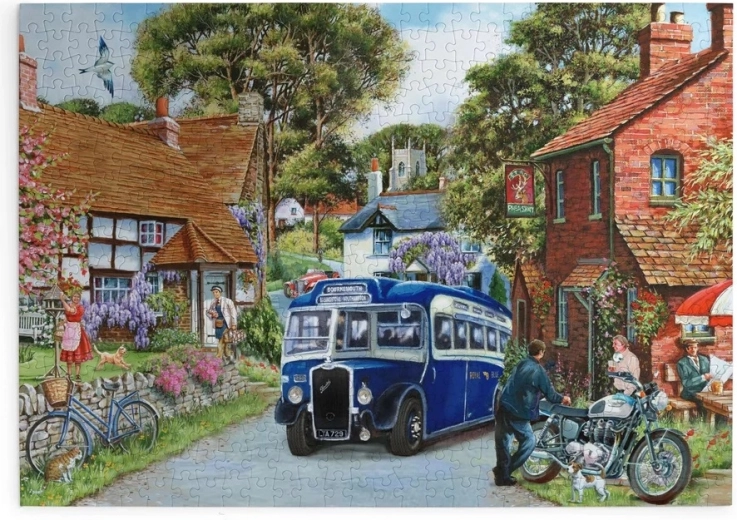 Puzzle House of Puzzles Wąska droga 500 elementów