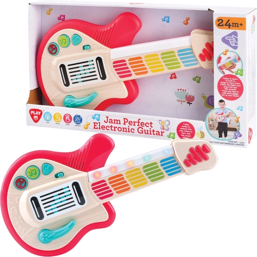 Elektryczna gitara na baterie PLAYGO Jam Perfect
