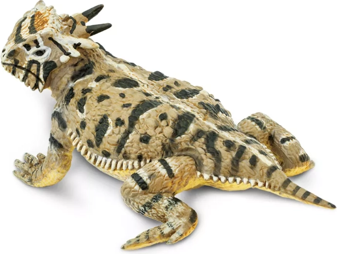 Safari Ltd. ropucha rogata – realistyczna figurka jaszczurki - 1 sztuka