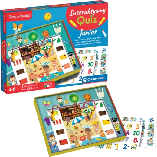 Interaktywny quiz junior od Clementoni