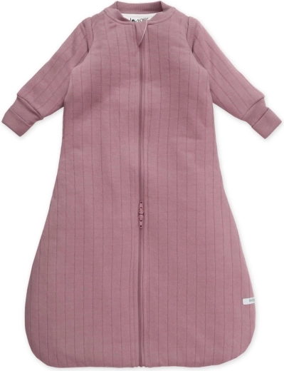 Lodger śpiworek z odpinanymi rękawami Solid Mauve, 50/62