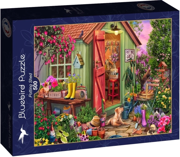 Puzzle Bluebird Domek ogrodowy 500 elementów