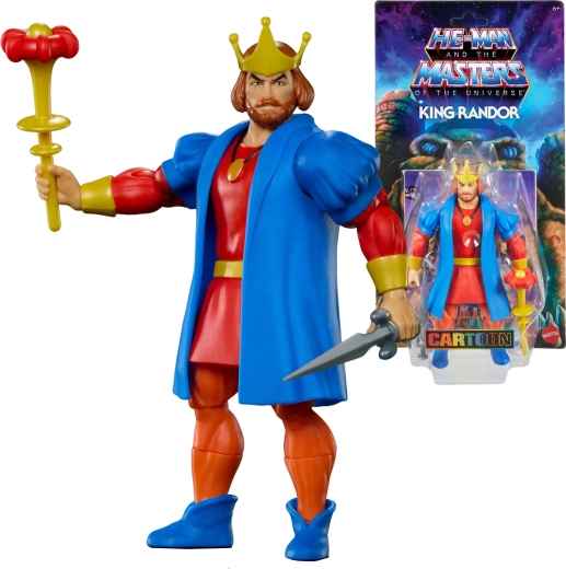 Masters of the Universe Origins – figurka King Randor z mieczem i berłem