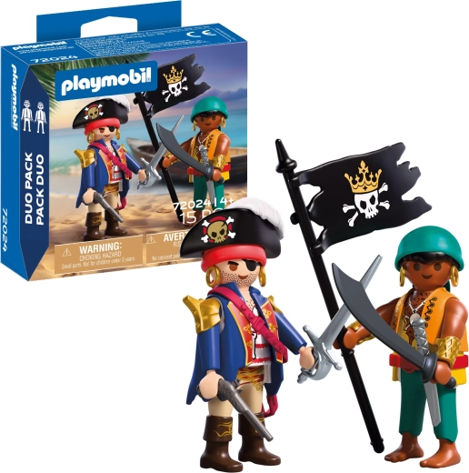 Playmobil Duo Pack – piraci z akcesoriami, zestaw 15 elementów