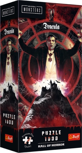 Puzzle 1000 elementów Premium Plus – Hala grozy: DRACULA – Trefl