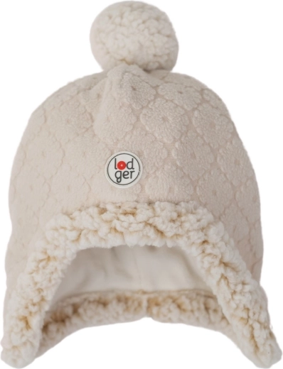 Lodger czapka polarowa folklore fleece birch 1–2 lata