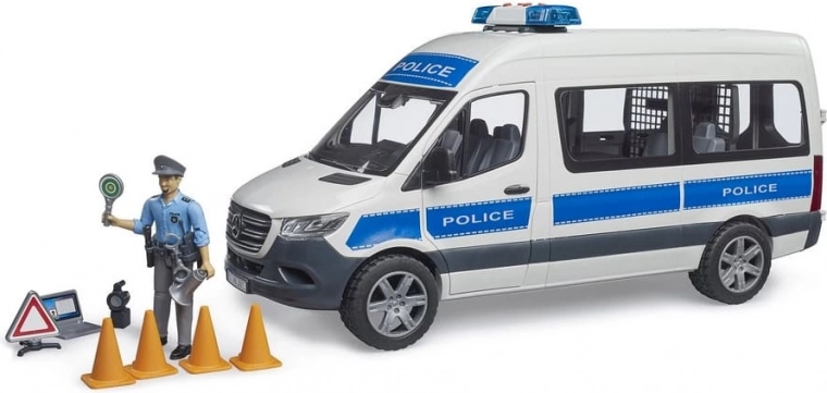 Bruder policyjny pojazd interwencyjny Mercedes-Benz Sprinter 1:16