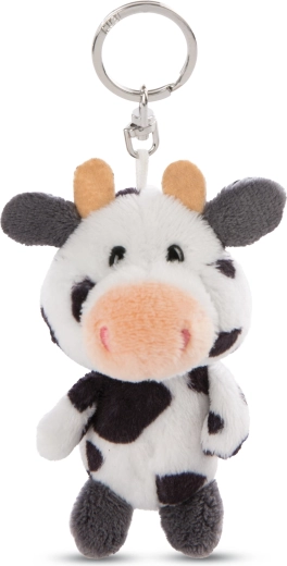 Pluszowy brelok krówka NICI Cowluna 10 cm – seria Green