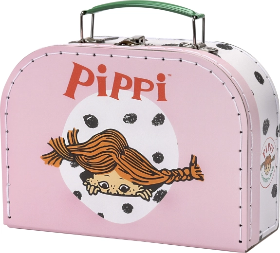 Różowa dziecięca walizeczka Pippi