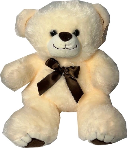 Kremowy pluszowy miś 28 cm