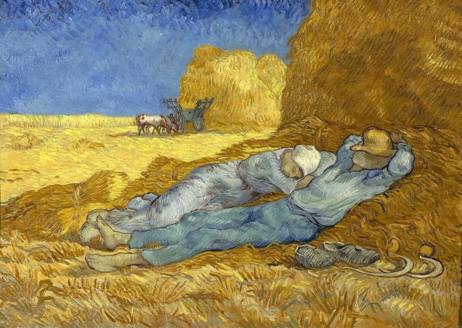 Puzzle Vincent van Gogh: Popołudniowy odpoczynek 1000 elementów