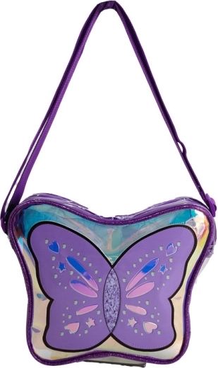 Dziecięca torba na ramię z motywem motyli 24 cm