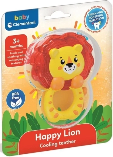 Chłodzący gryzak Wesoły lew CLEMENTONI BABY