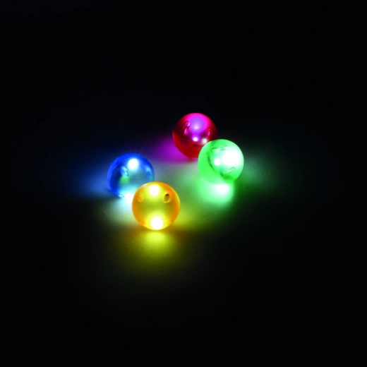 Cleverclixx świecące kulki do toru kulkowego Dazzling Lights - 4 szt.