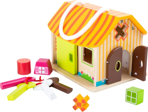 Small Foot Domek do sortowania szopa