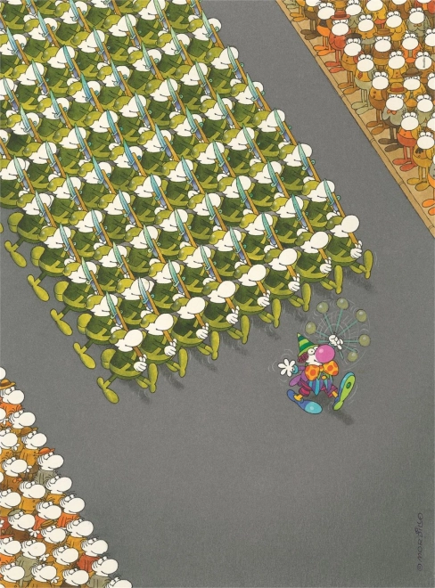 Clementoni puzzle Pochód 500 elementów