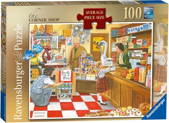 Ravensburger Puzzle Sklep na rogu ulicy 100 elementów