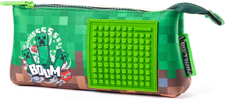PIXIE CREW Minecraft duże etui Creeper