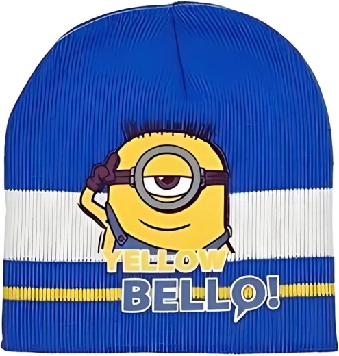 Niebieska czapka Minionki
