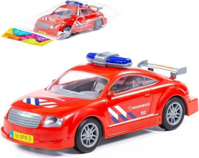 Wóz strażacki na napęd cierny