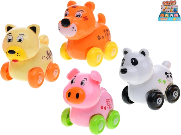 Zwierzątko na napęd cierny z kiwającą głową 8 cm