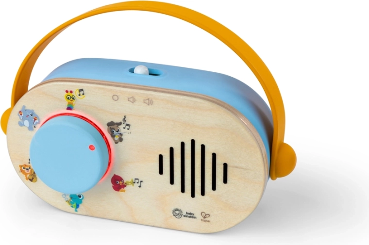 Muzyczne radio dla niemowląt Discovery Radio od BABY EINSTEIN i HAPE, 6m+