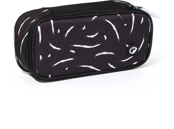 Bagmaster Digital piórnik szkolny czarno-biały