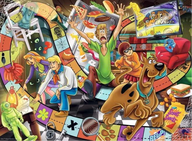 Ravensburger puzzle SCOOBY-DOO Straszna gra 200 elementów