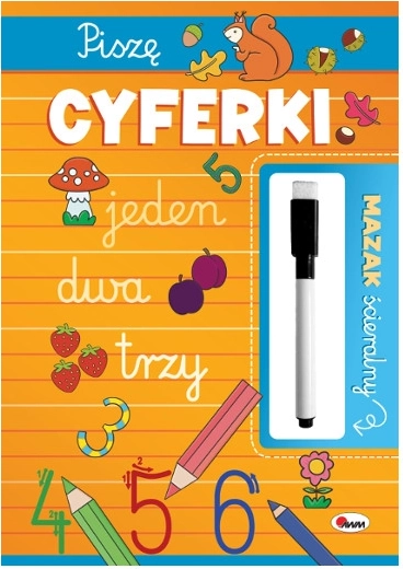 Mazak – piszę cyfry (zeszyt z zadaniami dla dzieci)