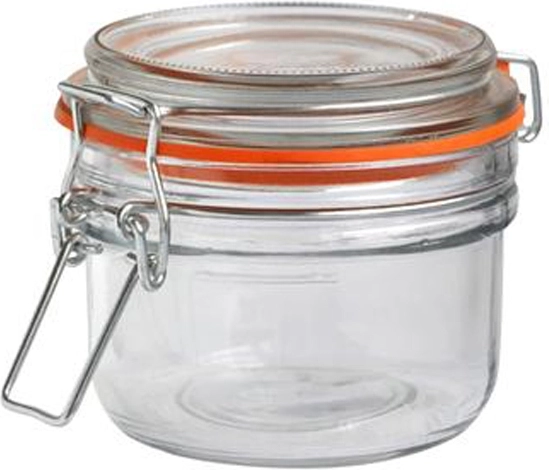 Słoik szklany z klamrą TORO 200 ml